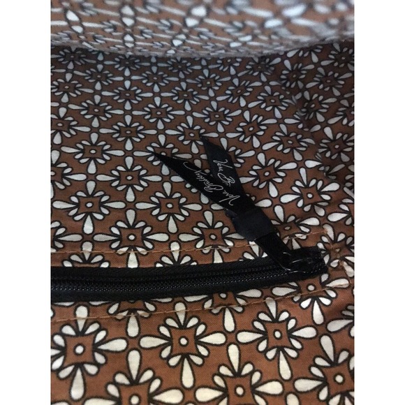 Vera Bradley Pattern-Retired TRENDY NEAT CURVY TOTE CAFF'E LATTE PURSE BAG - Picture 13 of 14